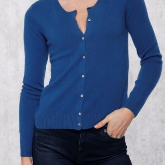 Baby Cashmere Button Front Cardigan - Picture 1 of 3